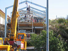 Steel Pergolas - Garages