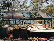 Steel Pergolas - Garages