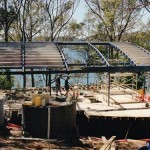 6.8 tonne steel installation